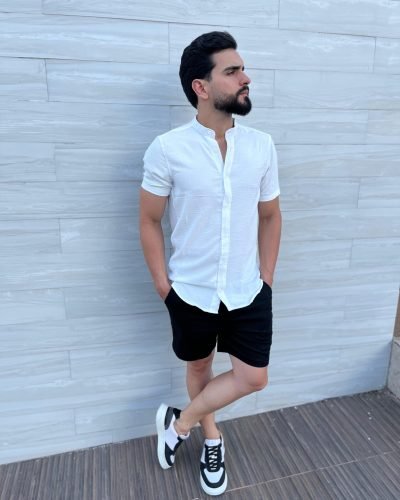 Gola padre manga curta tecnológica Off White 02